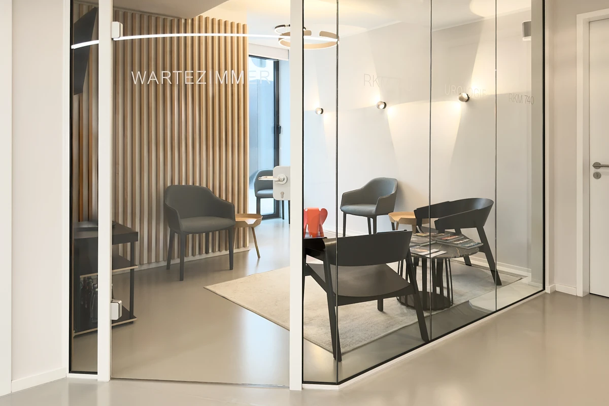 Wartezimmer der Urologie im RKM 740 Düsseldorf Wartezimmer der Urologie im RKM 740 Düsseldorf
