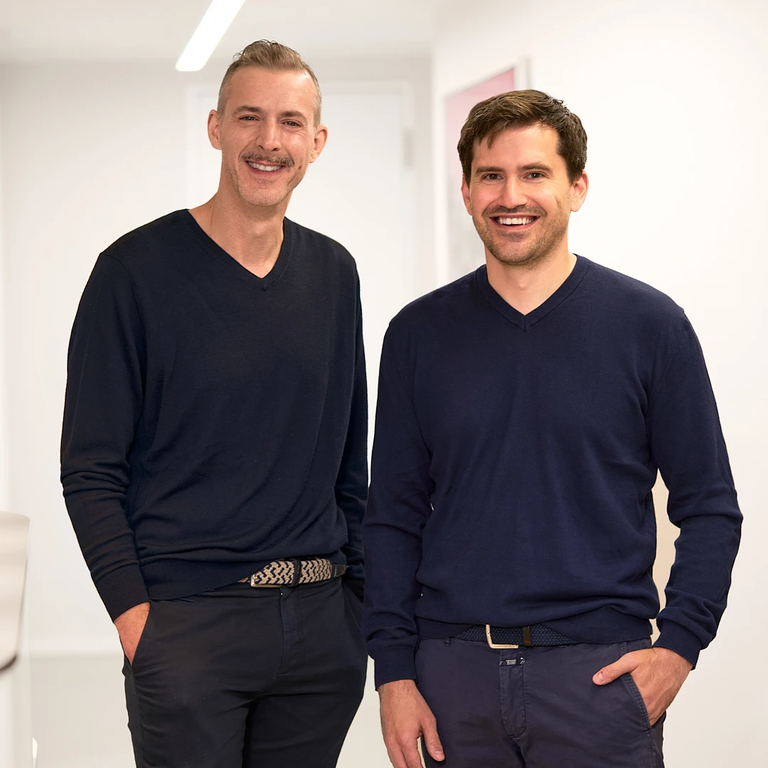 Thorsten Krystofiak und Dr. med. Jan Reiners im RKM 740 Vasektomiezentrum Düsseldorf